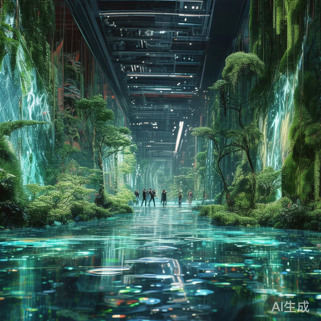 科技与自然，VR画廊的自然之境