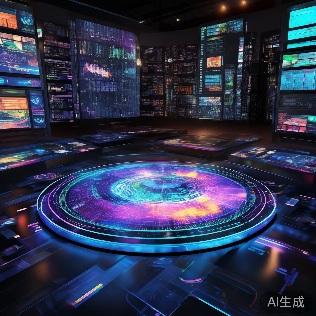 科技动态与圆环图表，从数据分析到创新实践