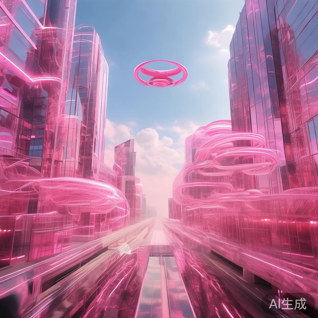 粉色科技的未来，粉色与科技的完美结合