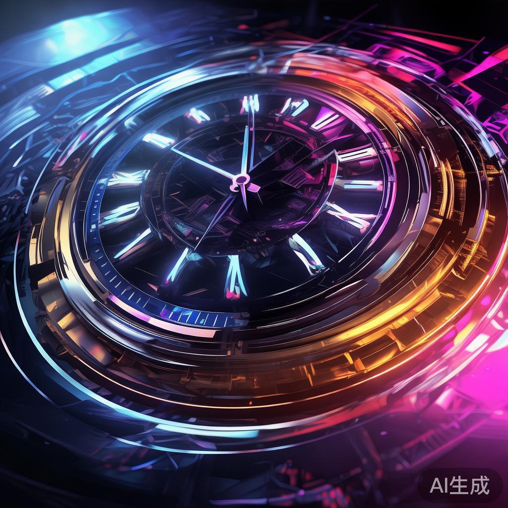 科技美学与时尚相遇,炫酷科技动态时钟壁纸 科技美学与时尚相遇,炫酷科技动态时钟壁纸