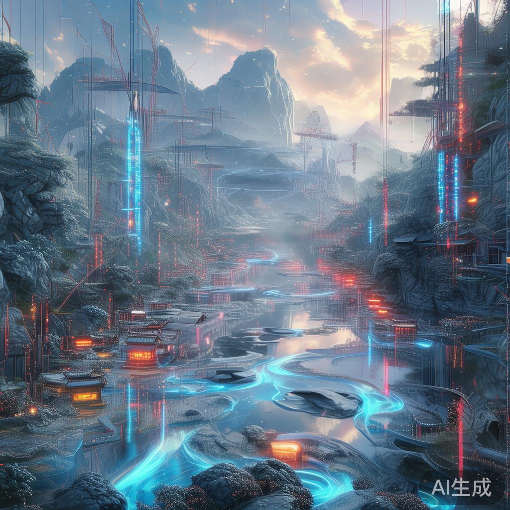 中国神话体系与现代科技的对话，一种共生发展的共生文明
