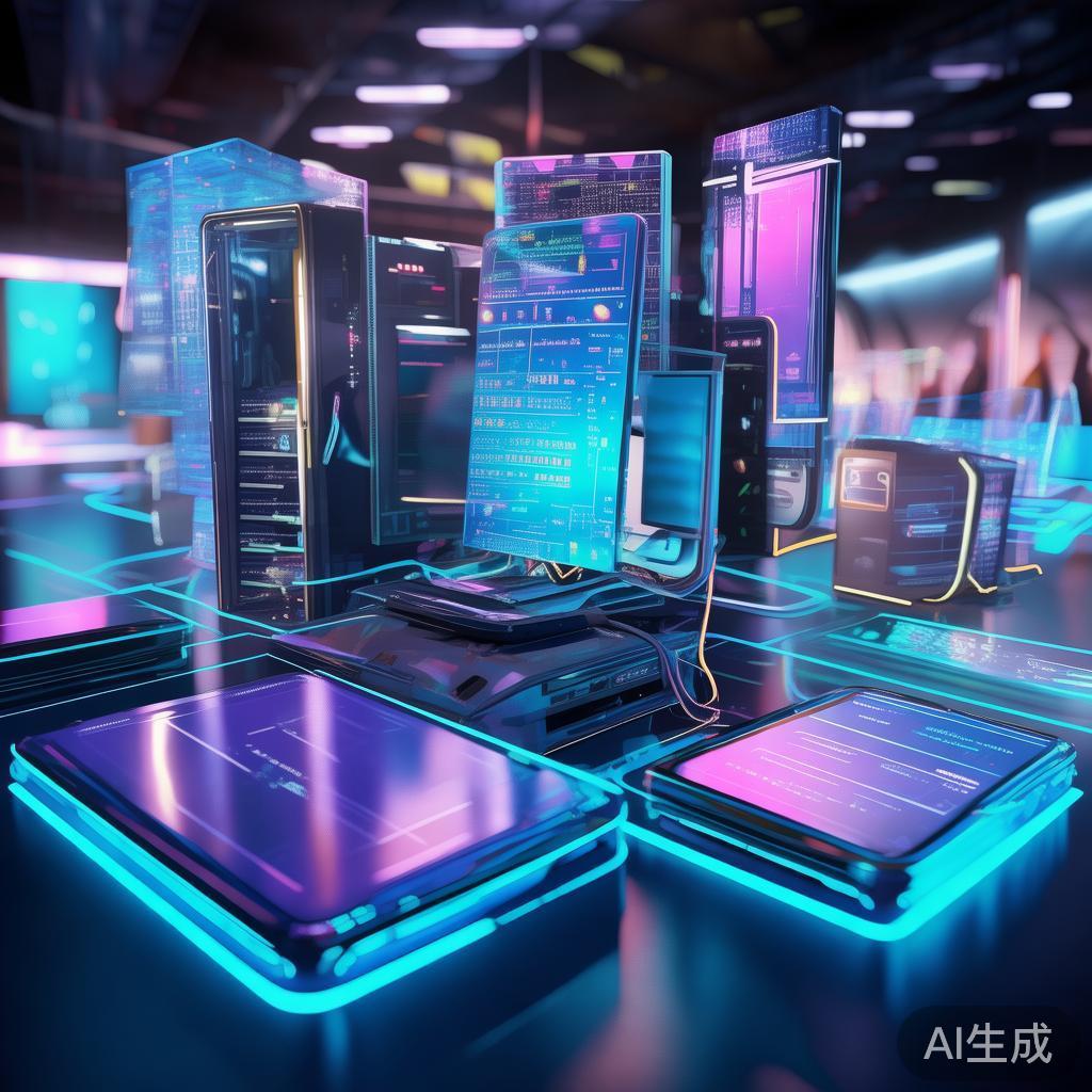 电子科技动态背景图片——从硬件到应用的未来展望