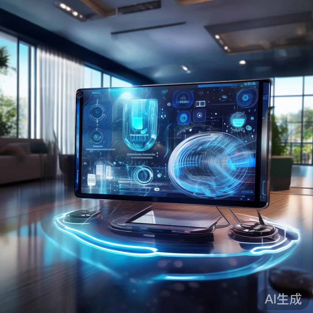 华为黑科技动态壁纸，智能科技与生活融合的未来