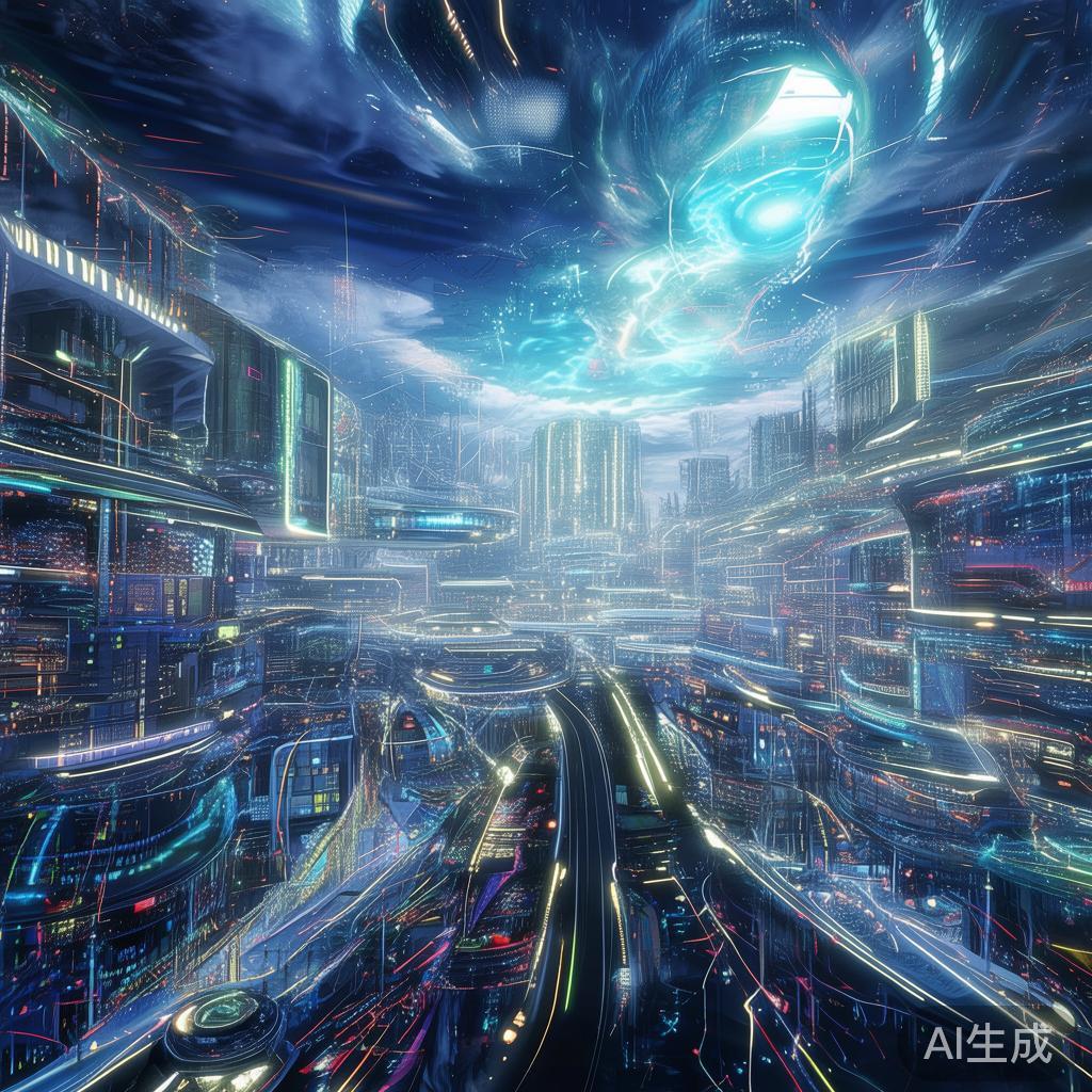 背景科技动态图高清，人类科技未来趋势