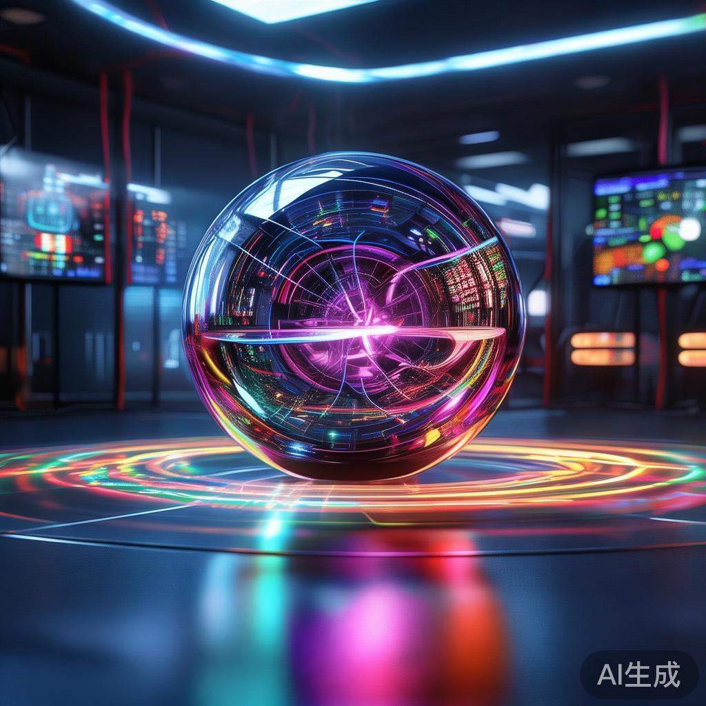 科技动态，圆球在快速旋转