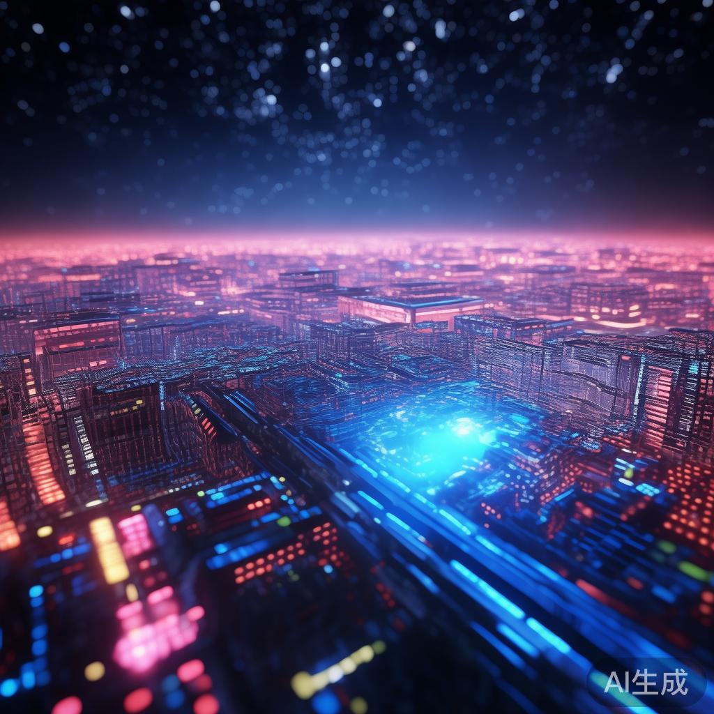 数字之光，未来科技动态壁纸高清