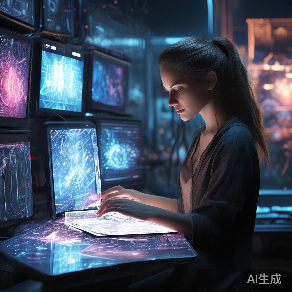 科技服务业的图像艺术探索