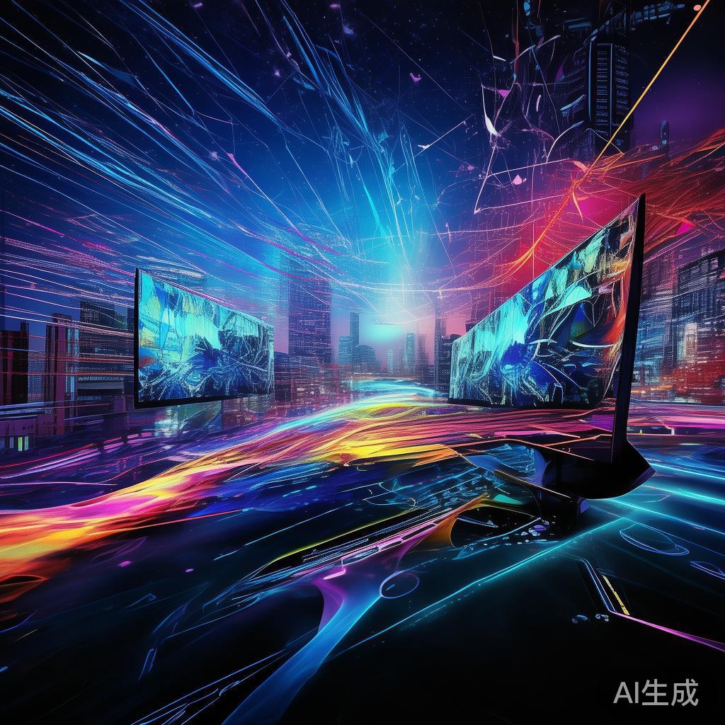 电脑网络科技动态壁纸，数字时代的创新之光
