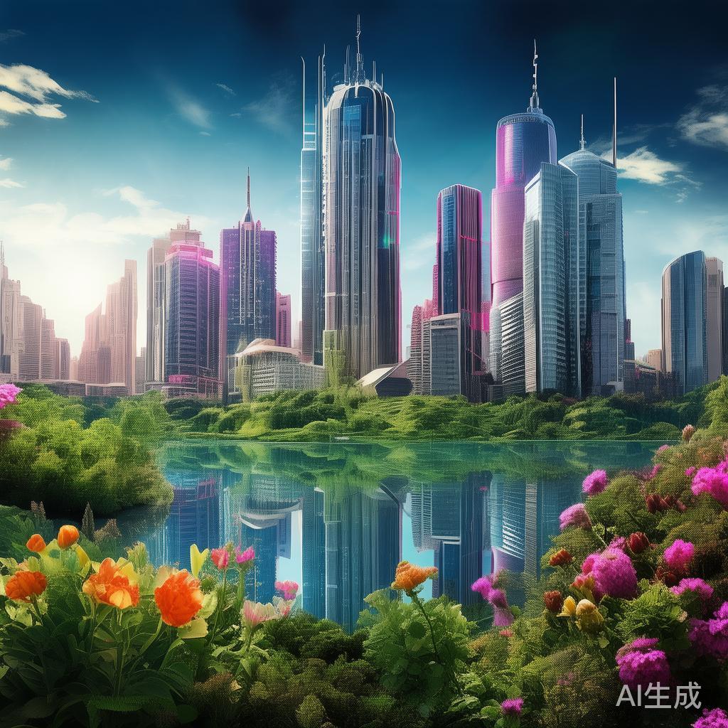 02科技动态壁纸，科技与自然之美共生共生