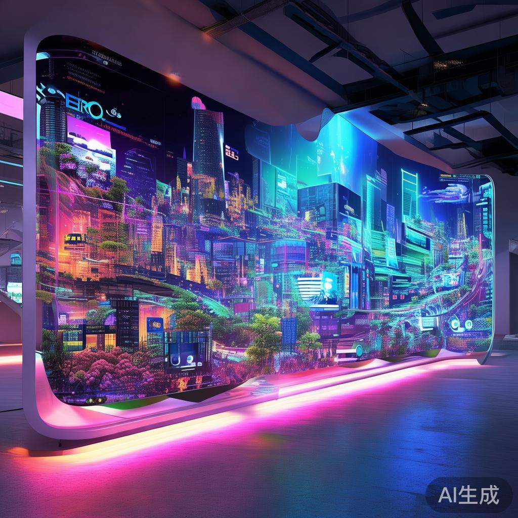 3D墙纸，未来科技的视觉盛宴