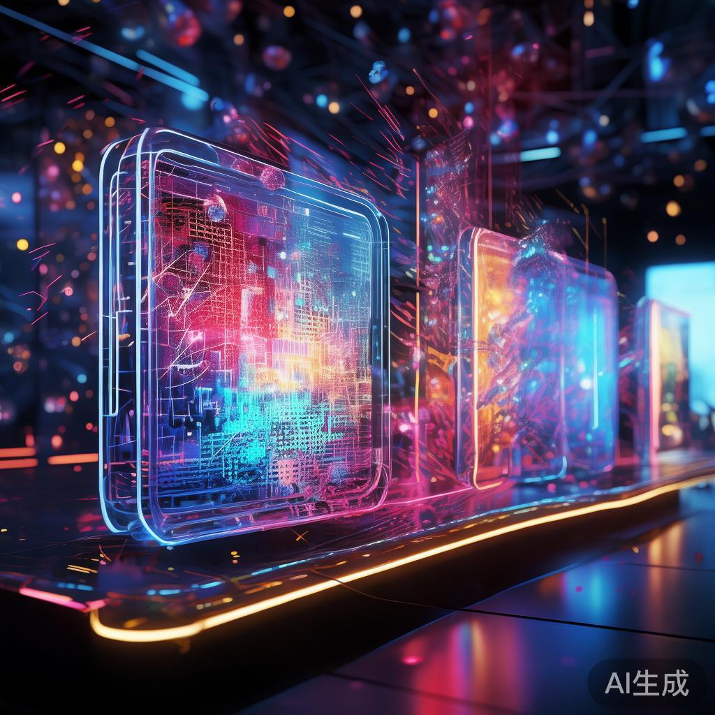 科技与艺术，裸眼科技壁纸的未来视觉盛宴
