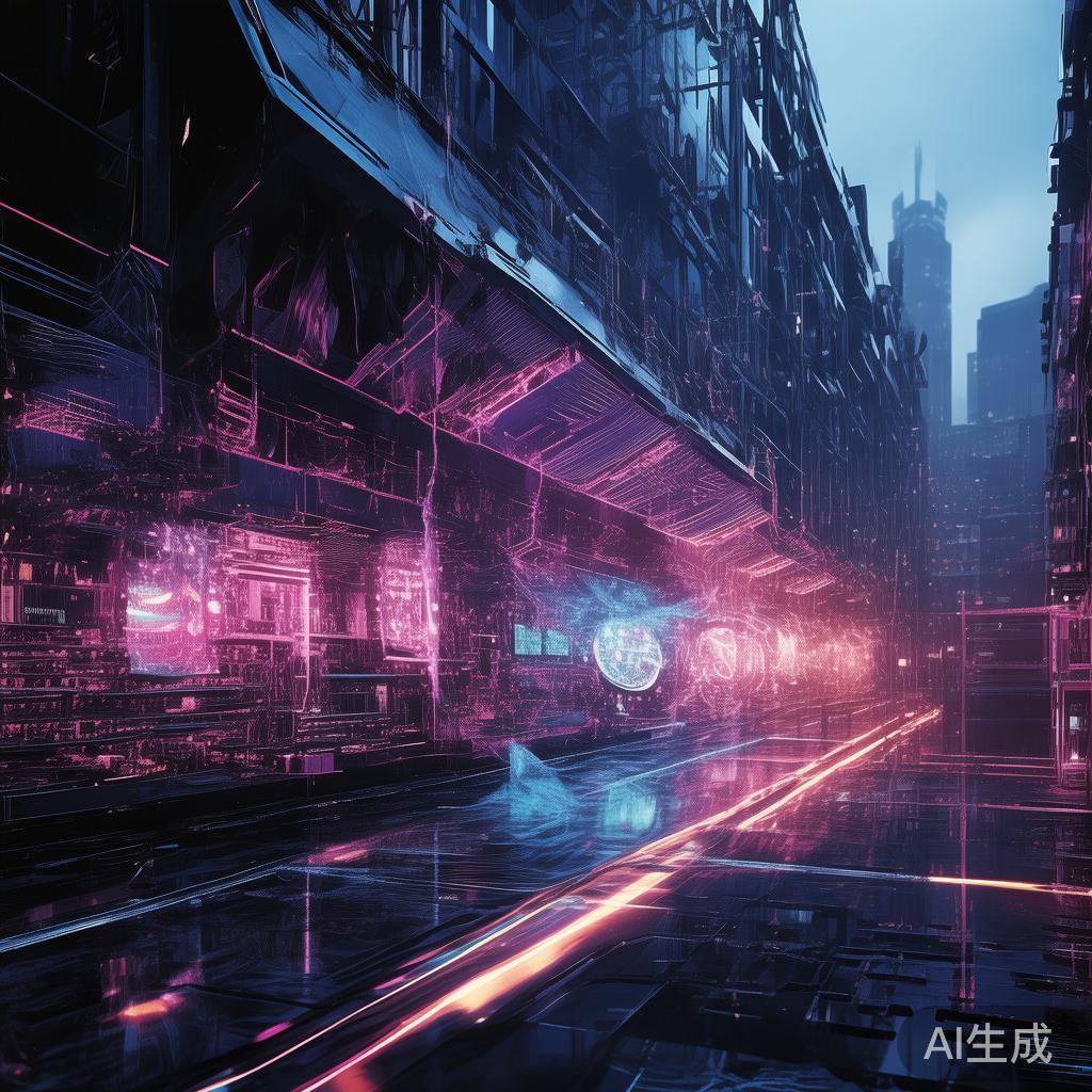 黑色科技，映照未来与未知的视觉盛宴
