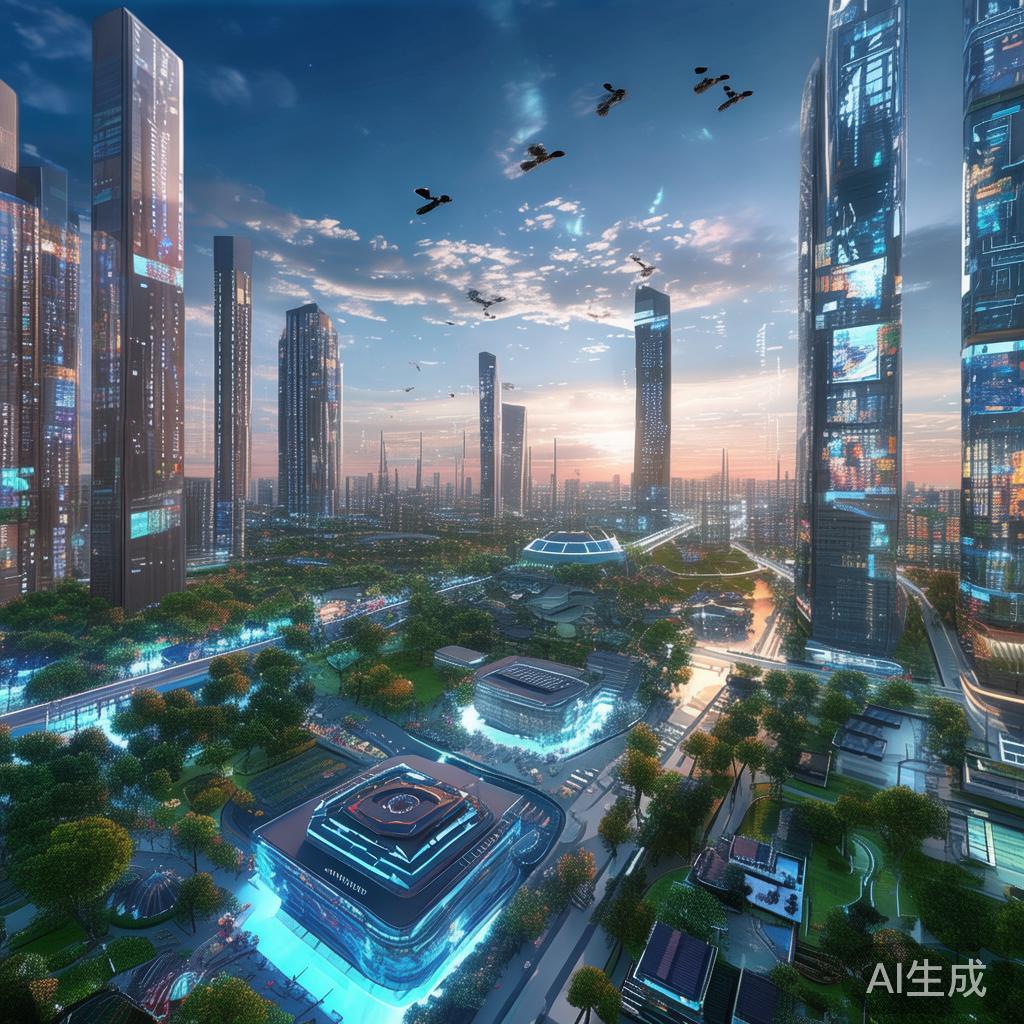 科技动态壁纸，未来期待中的美好风景
