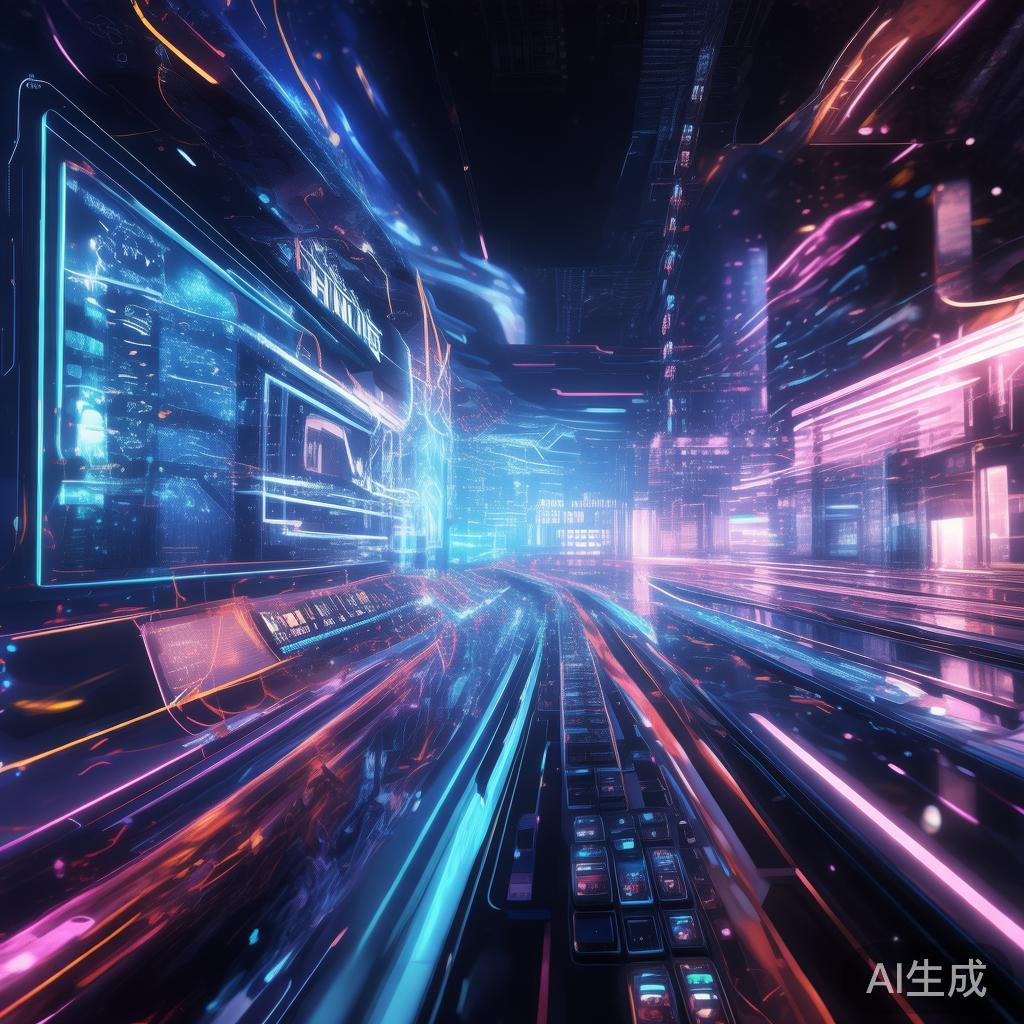 黑科技QQ动态背景图，科技感十足的未来视觉