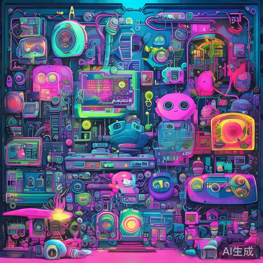 科技萌，科技动态与插画海报的完美融合