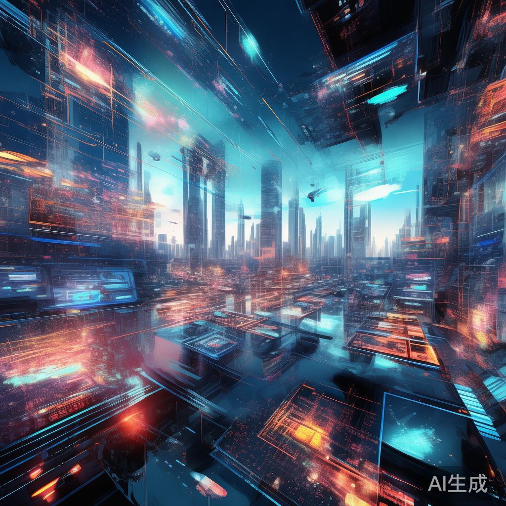 科技动态背景图素材库，未来视觉的灵感来源