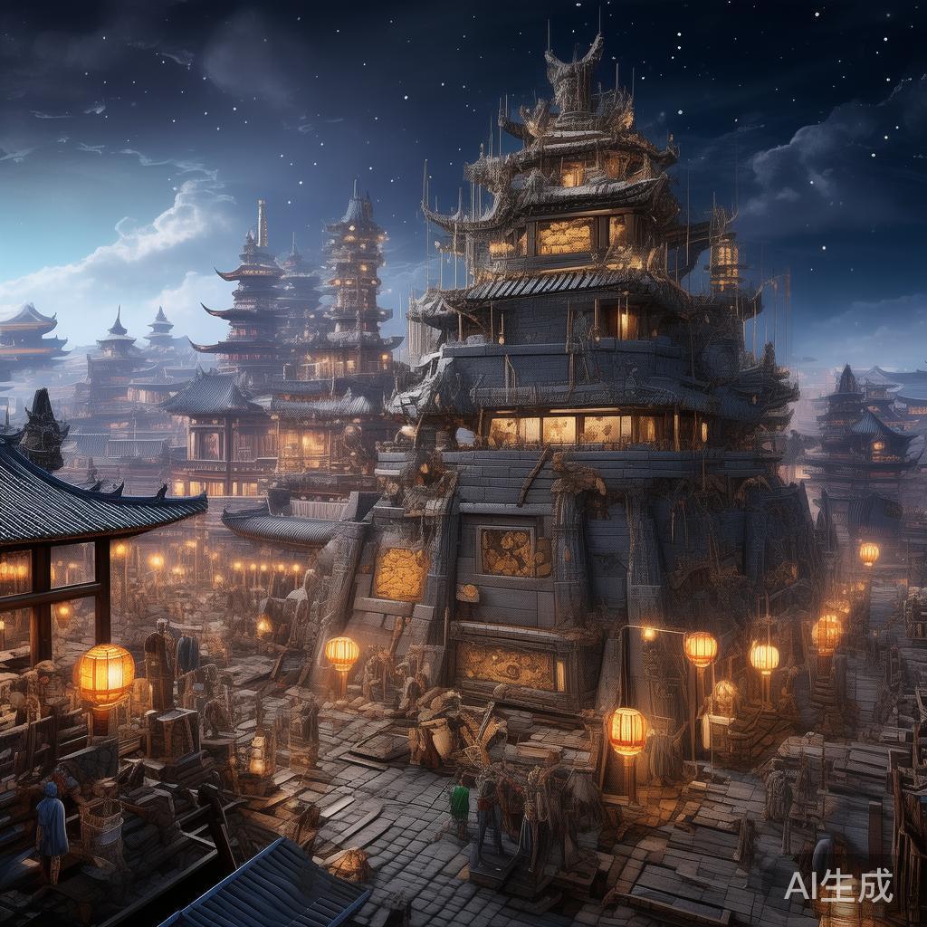 明朝工程科技，创新与发展的辉煌