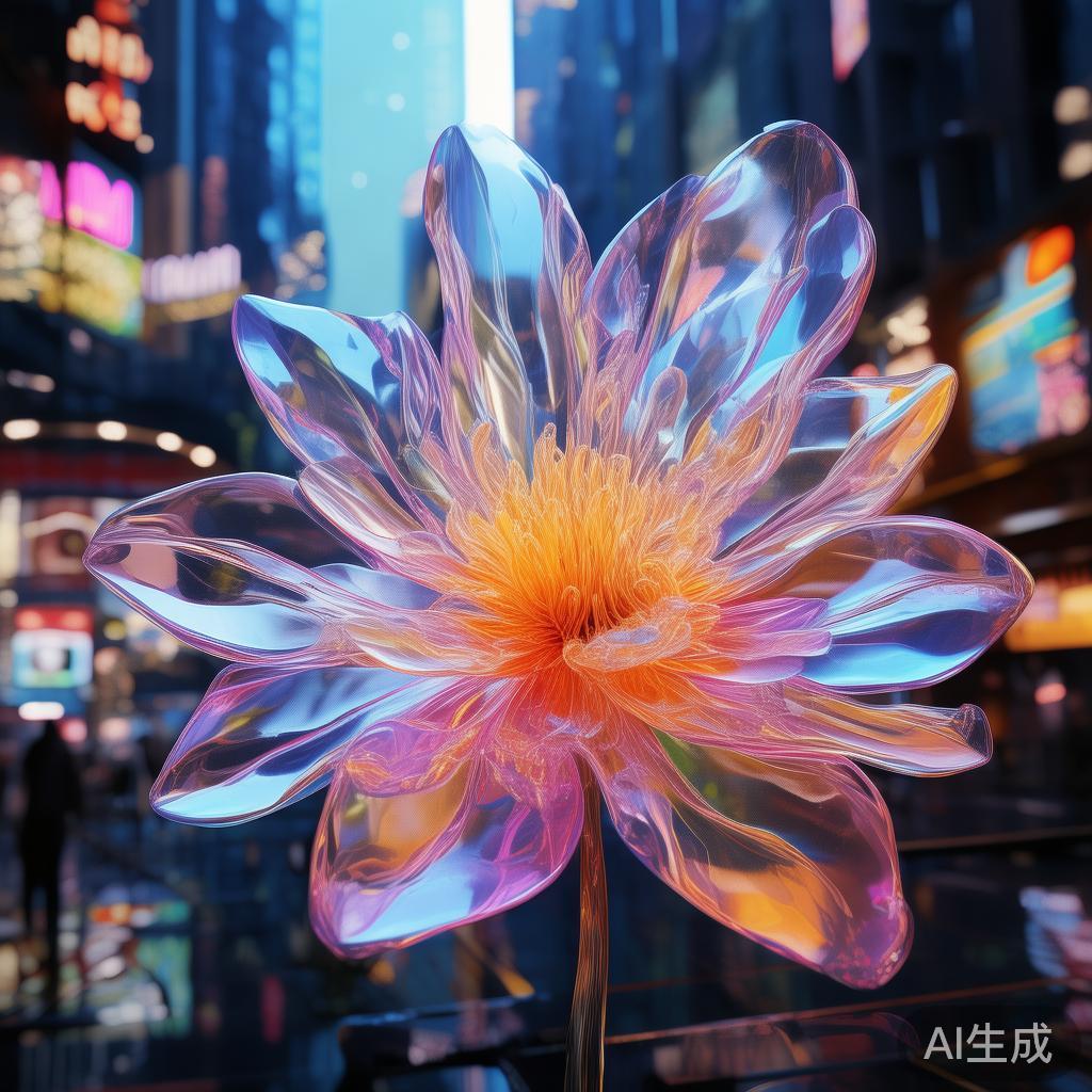 人工之花，科技动态下的艺术绽放