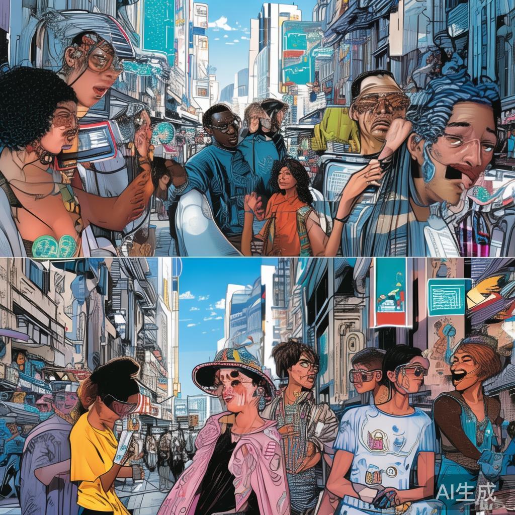 科技与人性，好看的漫画解析