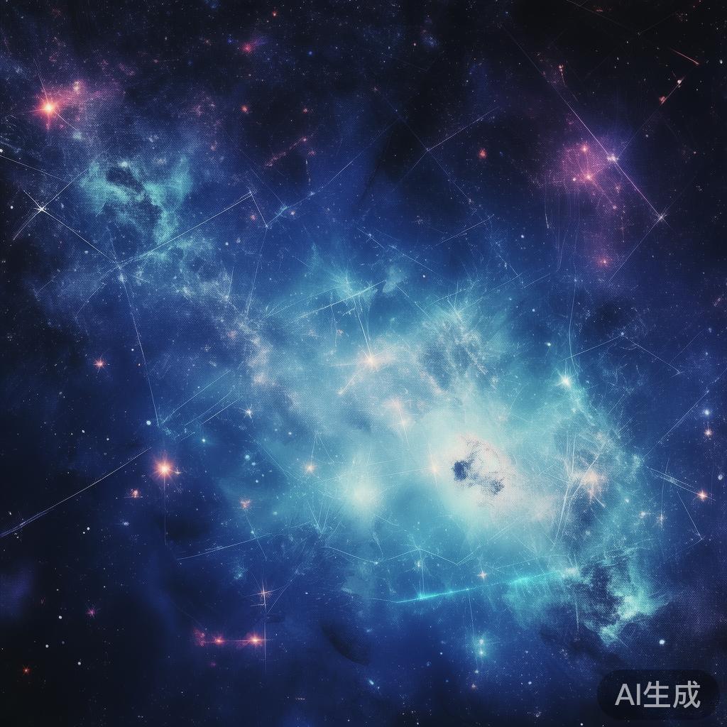 星空壁纸，科技与自然的完美融合