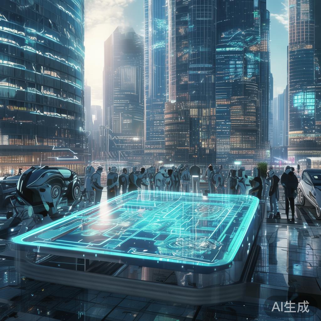 科技赋能未来创新，智能科技驱动未来发展。