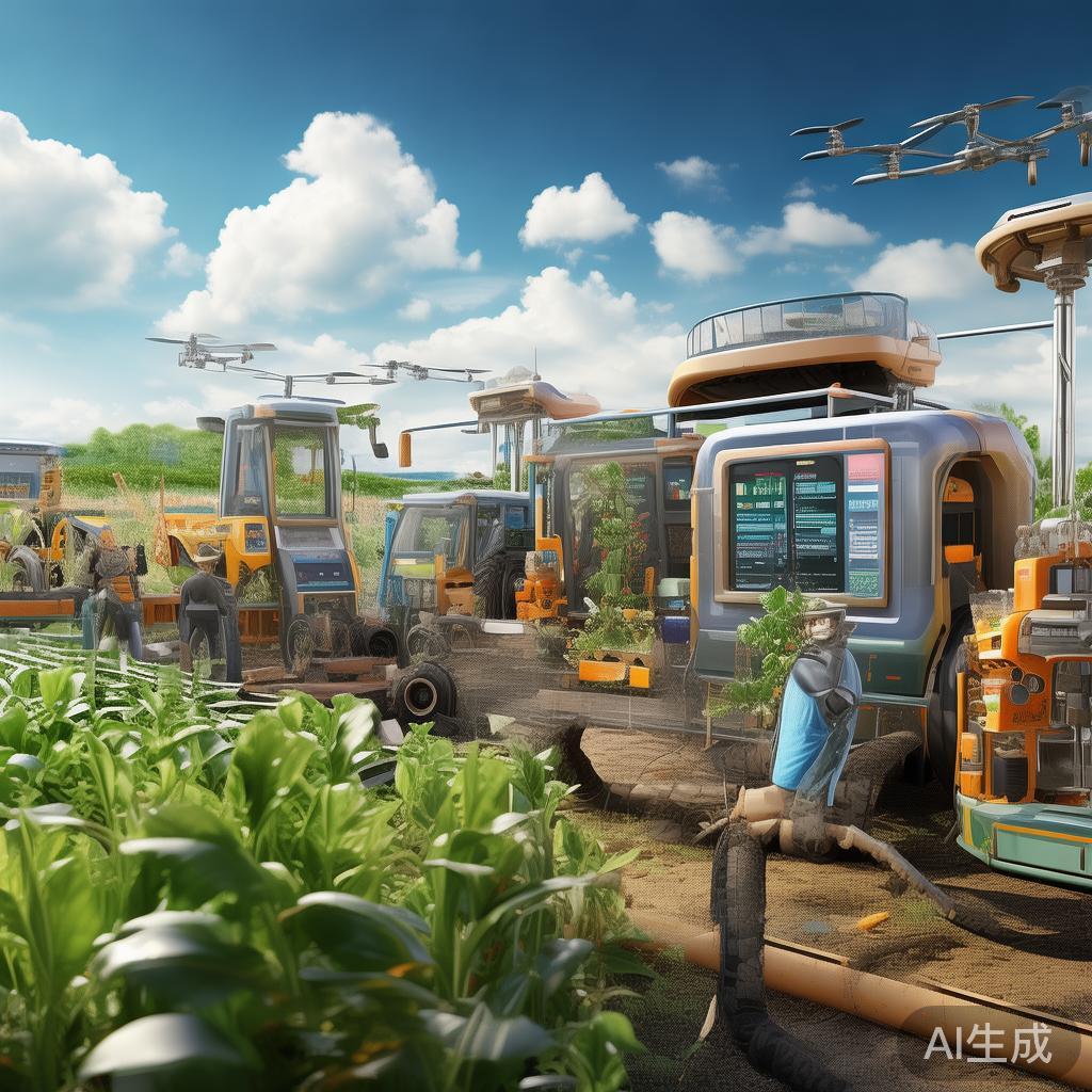 科技助力农业，农业科技服务体系图图文解析