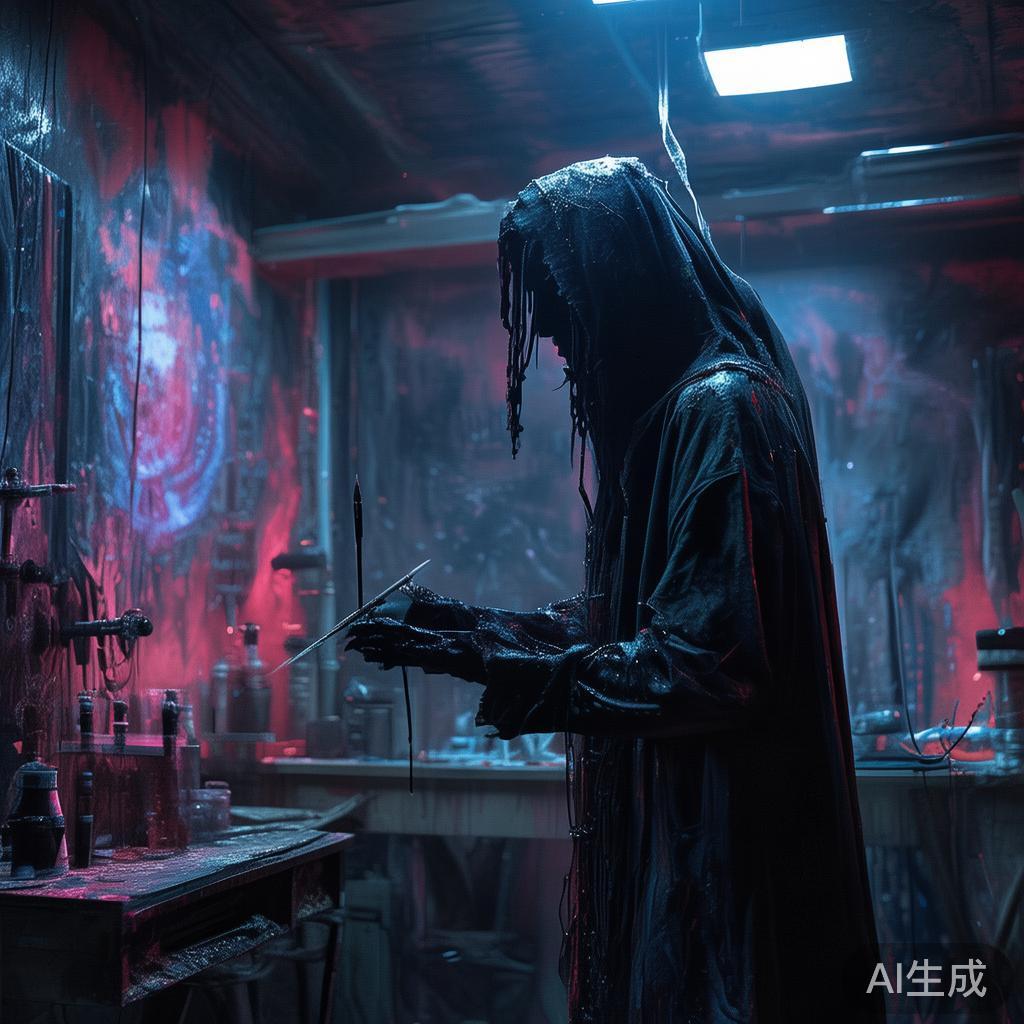 探索黑暗科技，黑暗绘画画师的未来视觉探索