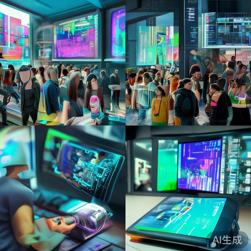 百趣科技动态图，科技与生活的完美融合