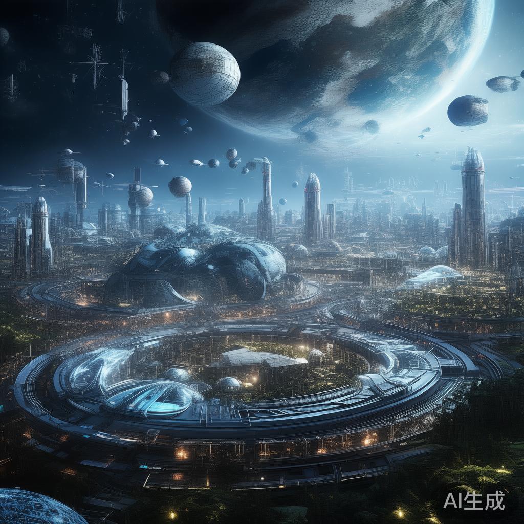 地球卫星科技的未来世界的基础设施，技术创新的未来