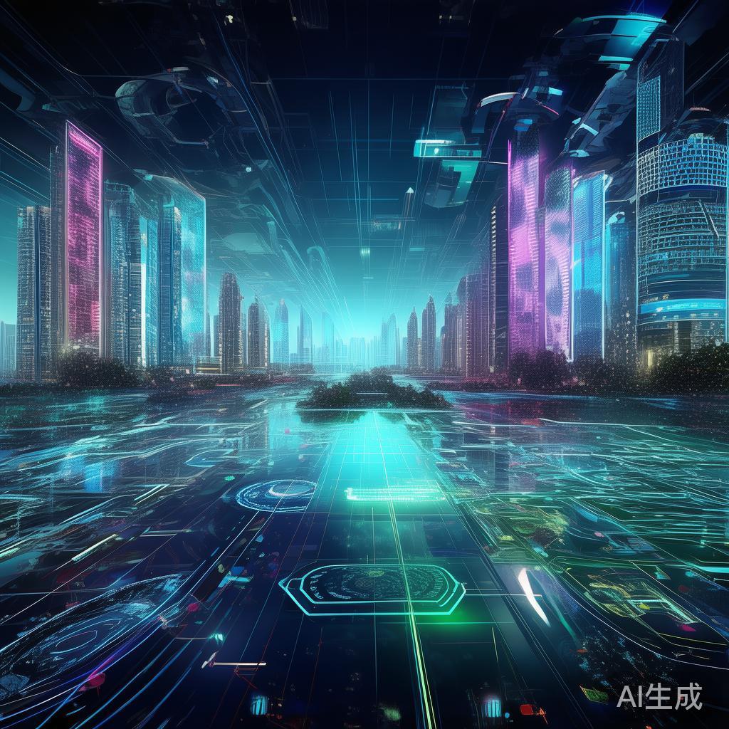 PPT科技动态图，未来科技趋势的视觉解析