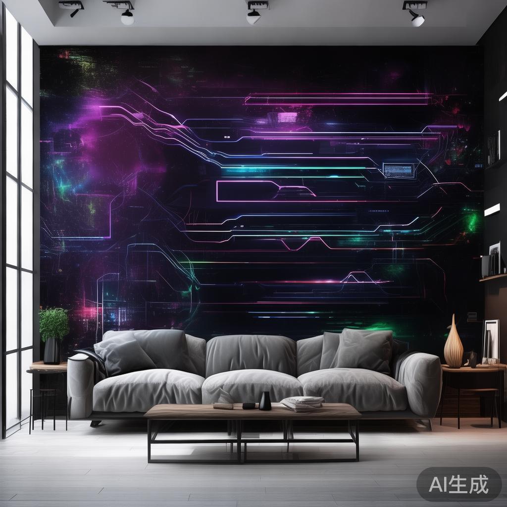 超帅黑科技动态壁纸，现代家居的创新之选