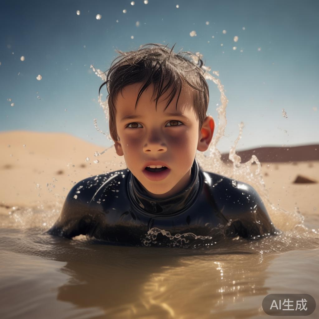 深水少年，在沙漠中的生命之光