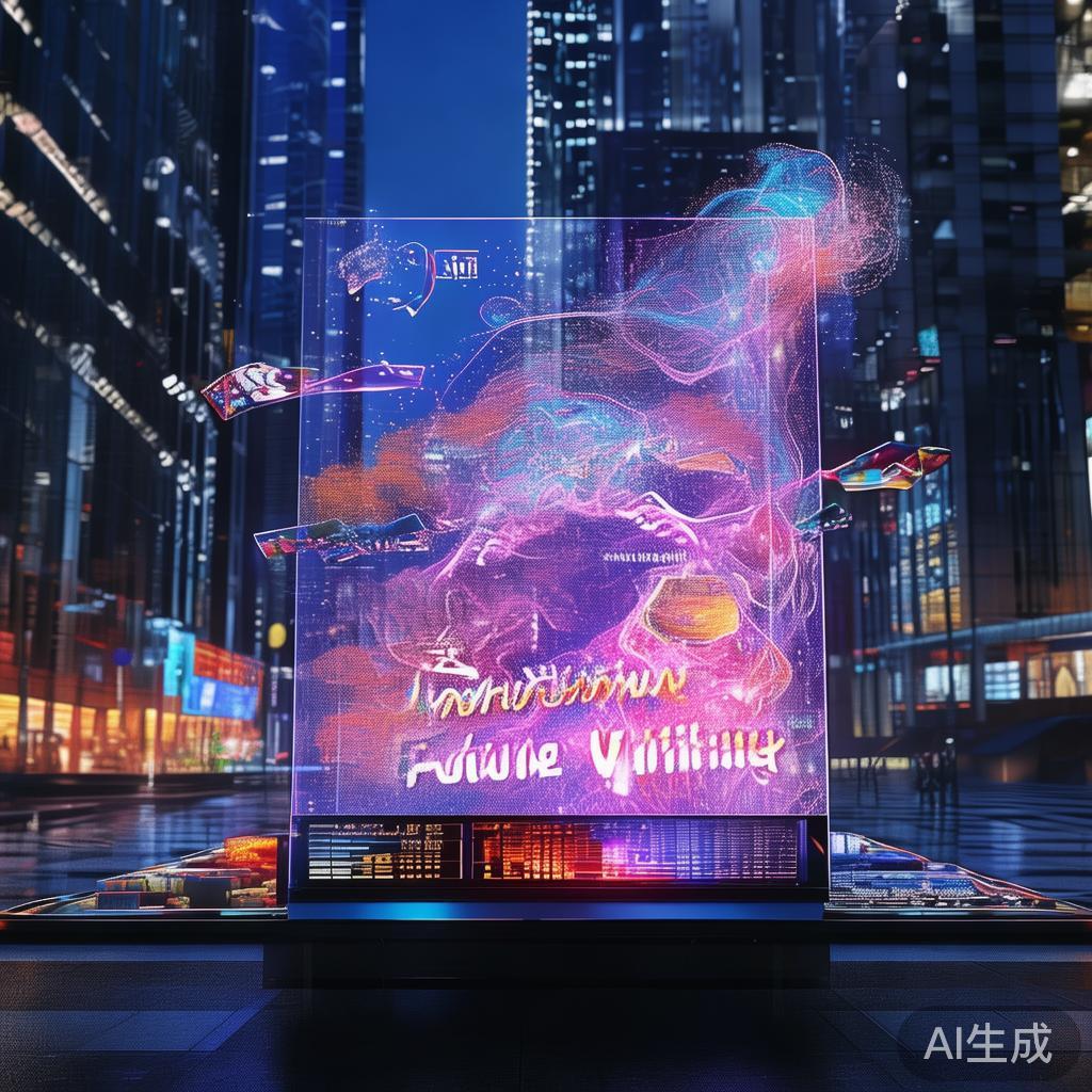 未来科技下的沉光新能量—沉光科技动态表情，创新的未来书写